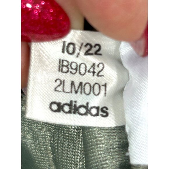 Adidas Womens Joggers S Sage Green Logo AEROREADY Drawstring Pockets Activewear - Picture 4 of 16